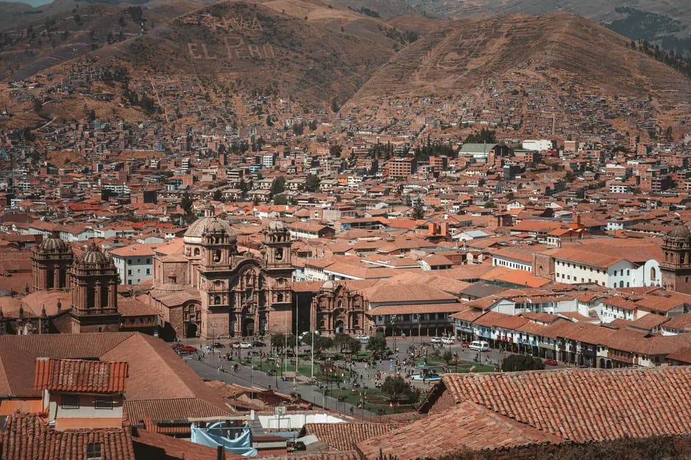 Paisaje andino de Perú