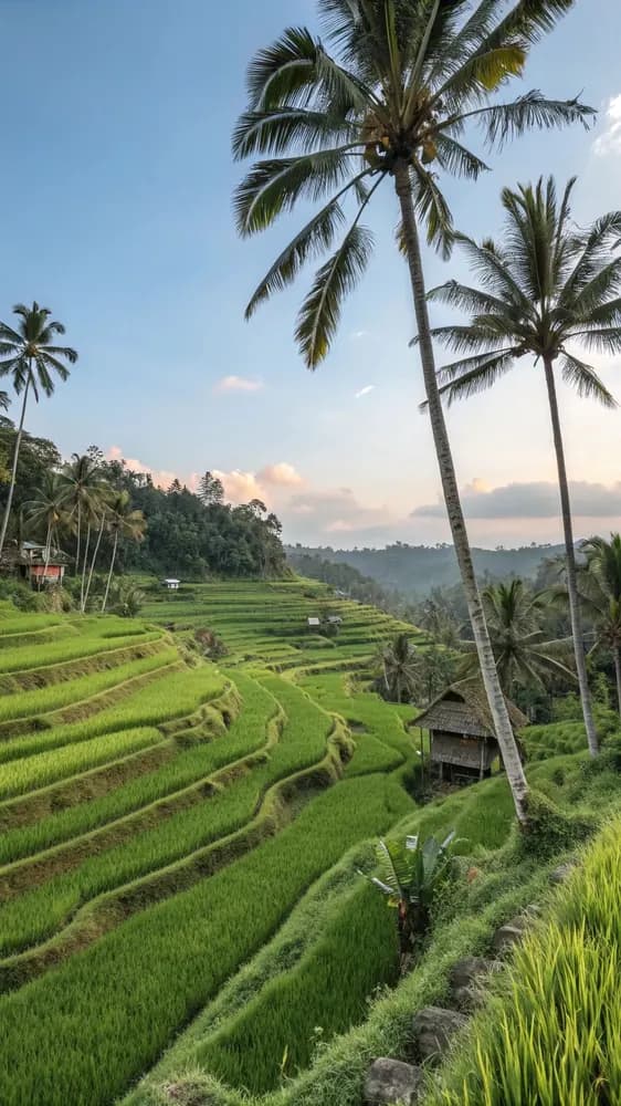 Paisaje tropical de Tailandia